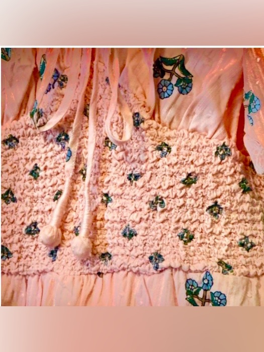 Torrid Pink Smocked Tiered Mini Dress
SIZE 2 = 18/20 *NWT* - Picture 12 of 13